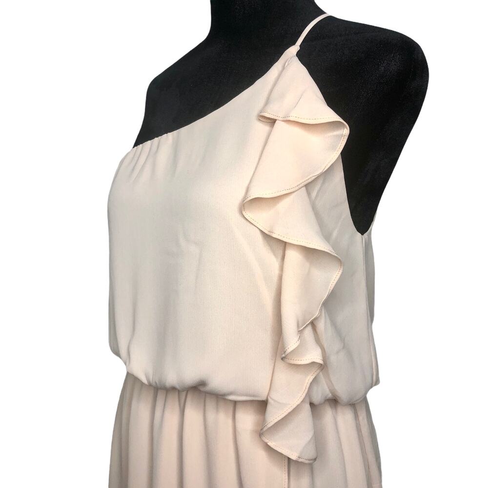 Everly One Shoulder Ruffle Dress - Size Small - Picture 6 of 11